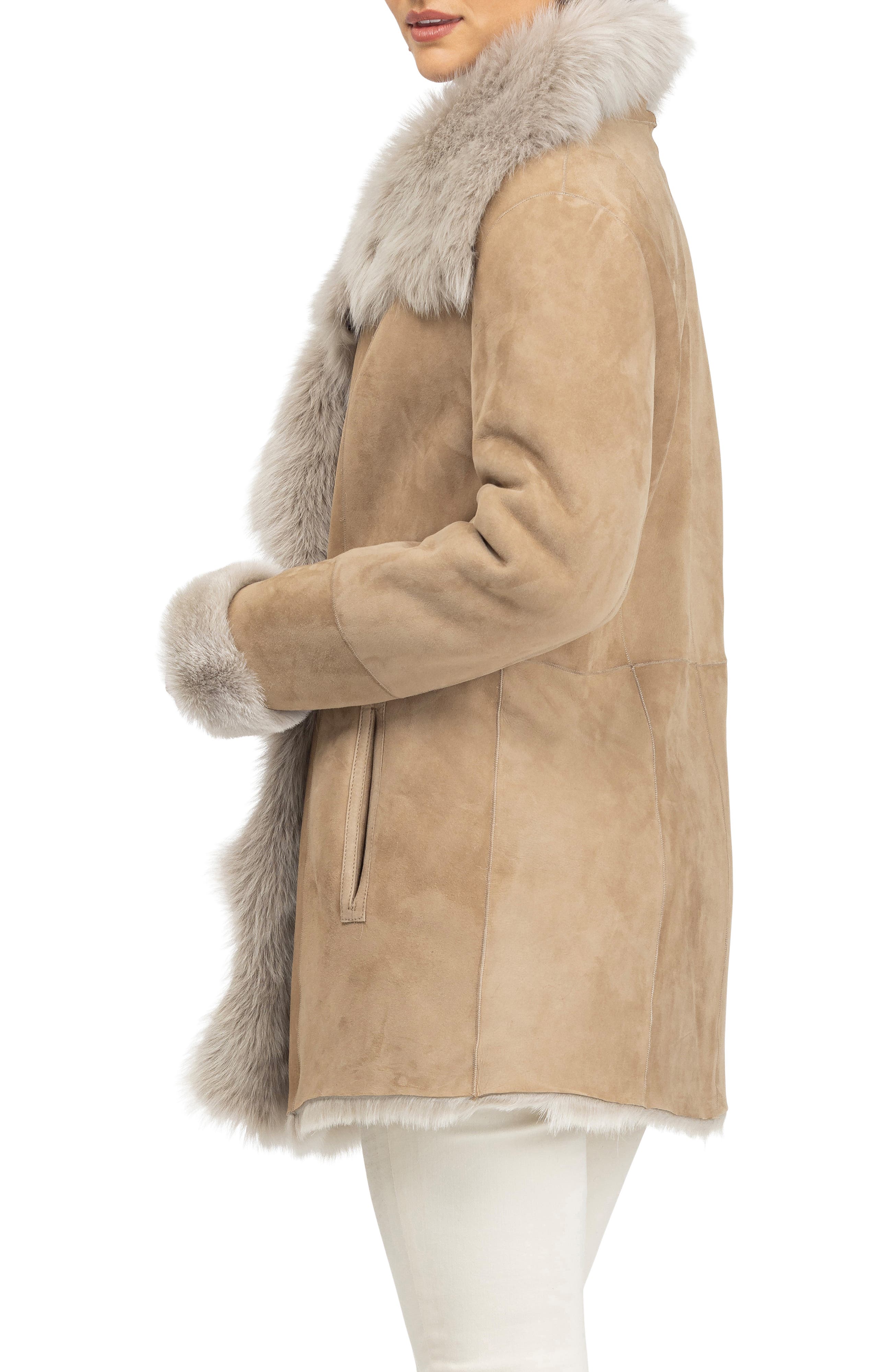 GORSKI Merino Genuine Shearling Short Jacket — фото 3