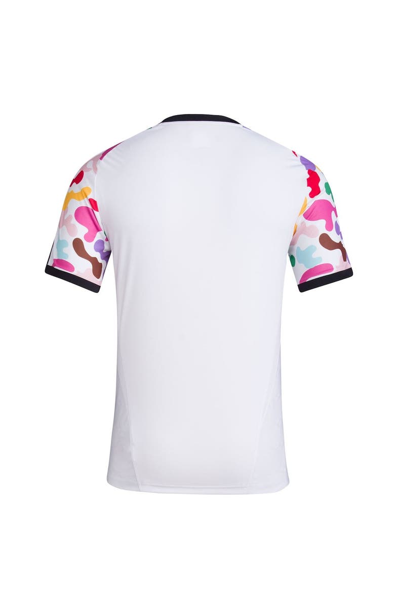 adidas Men's adidas White Chicago Fire 2023 Pride Pre-Match Top, Alternate, color, 