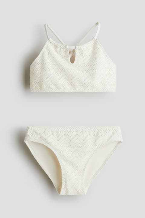 Crocheted-look Bikini