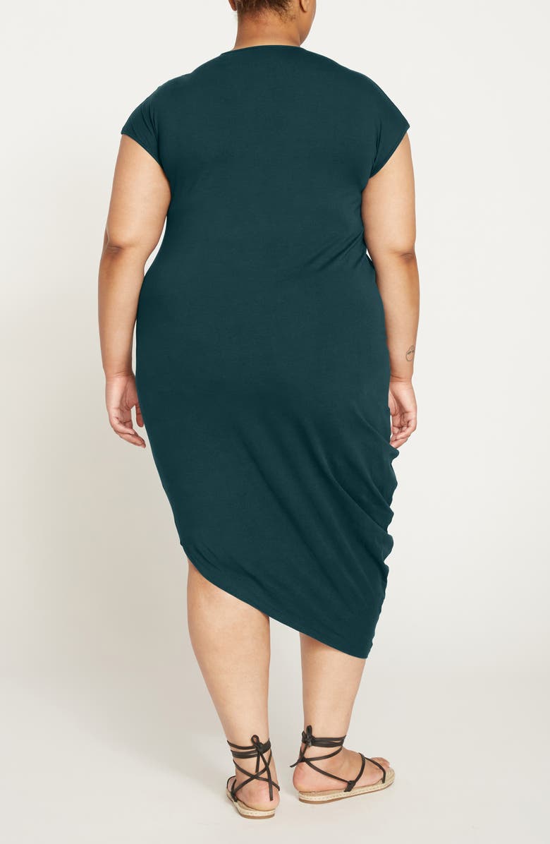 Universal Standard Geneva Dress, Alternate, color, Deep Sea