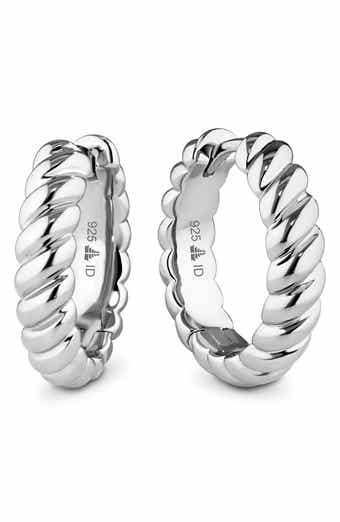 DEVATA Rope Hoop Earrings