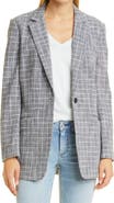 rag & bone Deconstructed Check Blazer