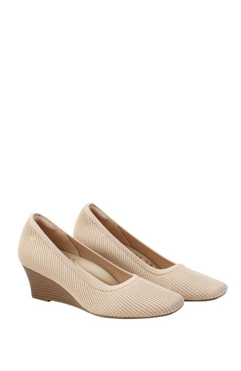 Margot Wedge Pro Square-Toe Heel