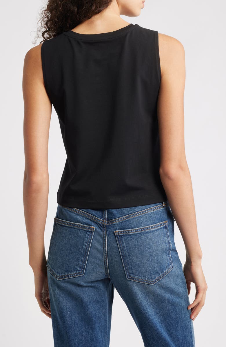 NIC+ZOE Perfect Knit Layer Tank, Alternate, color, Black Onyx