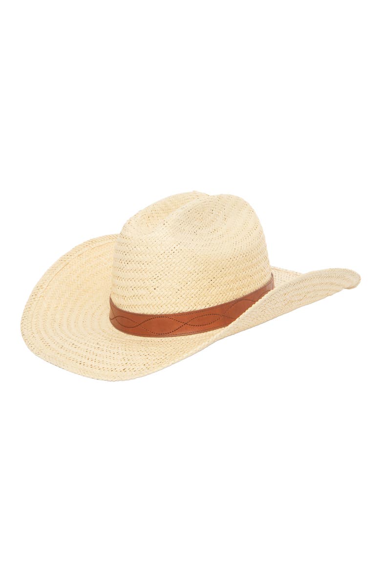 UPF 50+ Cowboy Hat, Main, color, NATURAL