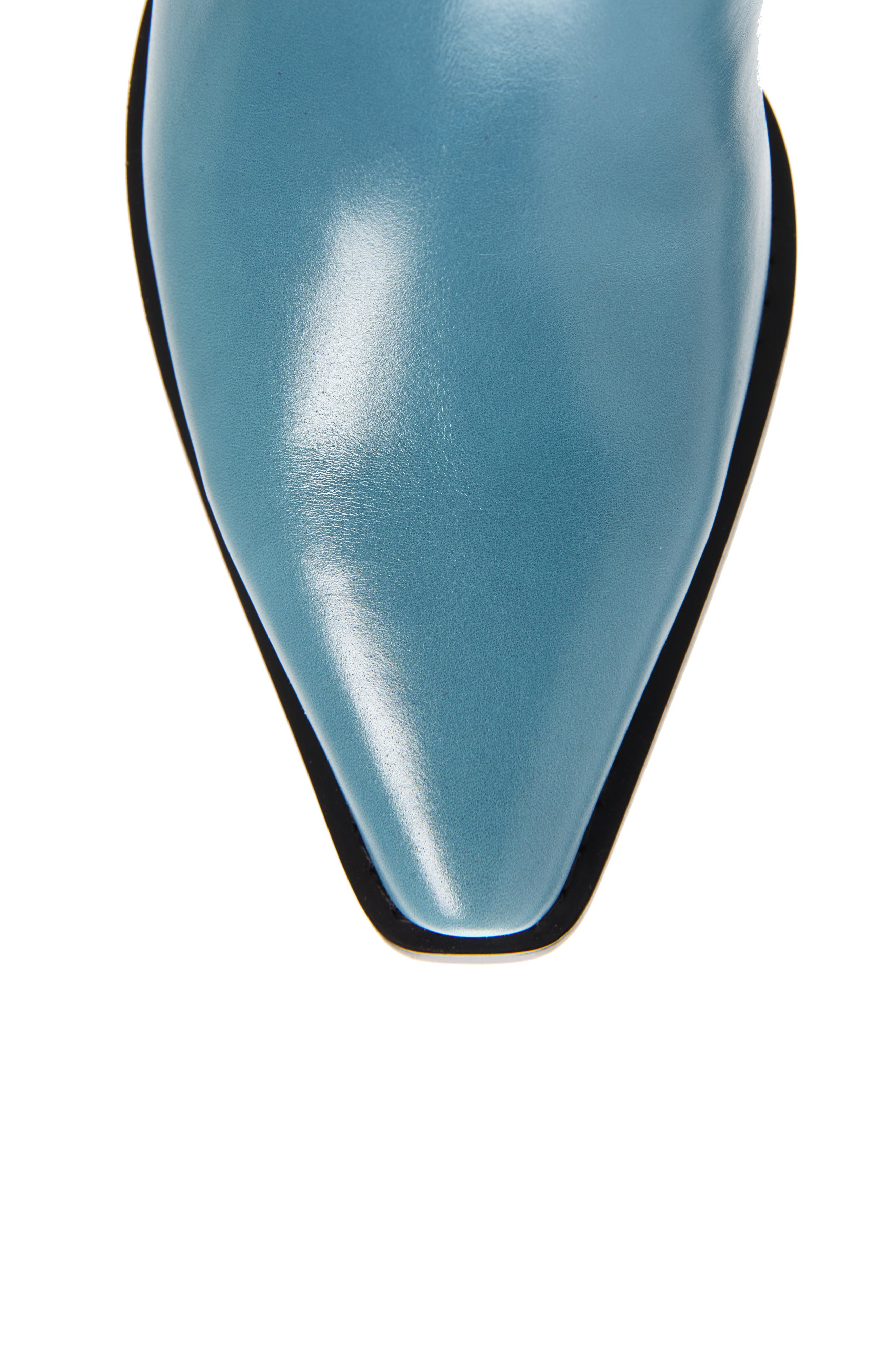 Dagget Western Boot, Alternate, color, BLUE LEATHER