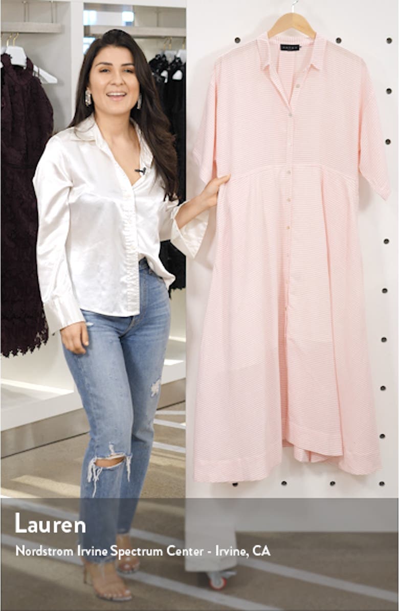 Elsa Belted Shirtdress, sales video thumbnail