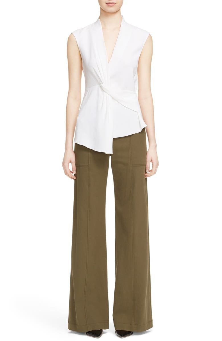 Veronica Beard 'Wanderlust' High Rise Twill Utility Pants, Alternate, color, 