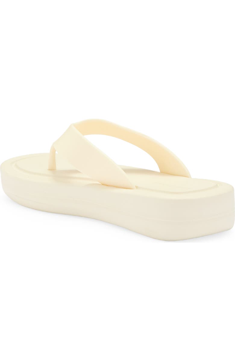 Jeffrey Campbell Darcie Flip Flop, Alternate, color, Sea-Salt