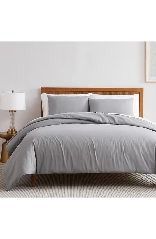 Southshore Fine Linens Vilano Springs Duvet Cover Set In Steel Gray