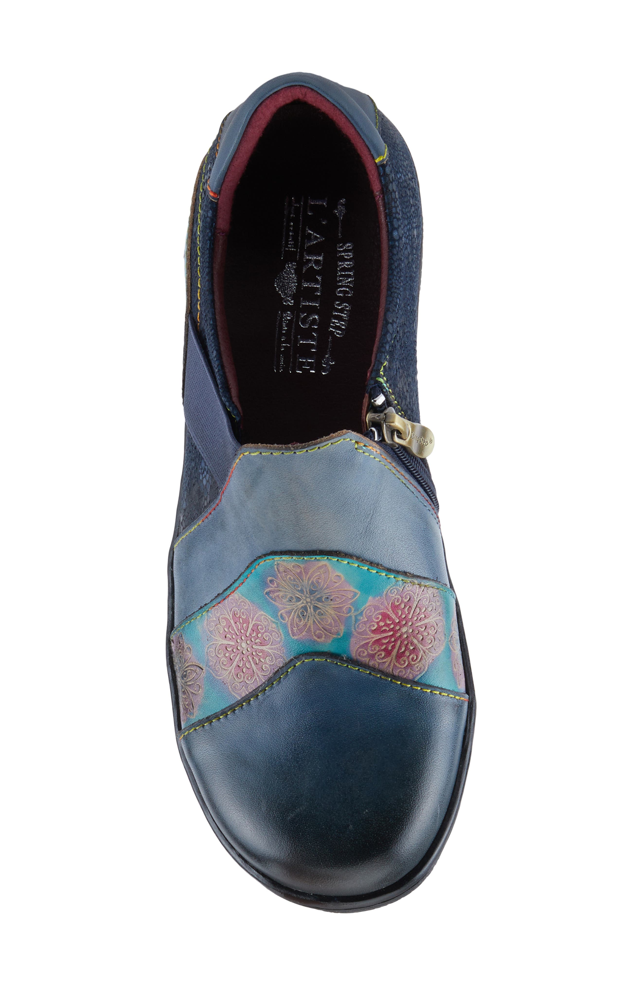 Lata Flat, Alternate, color, NAVY MULTI