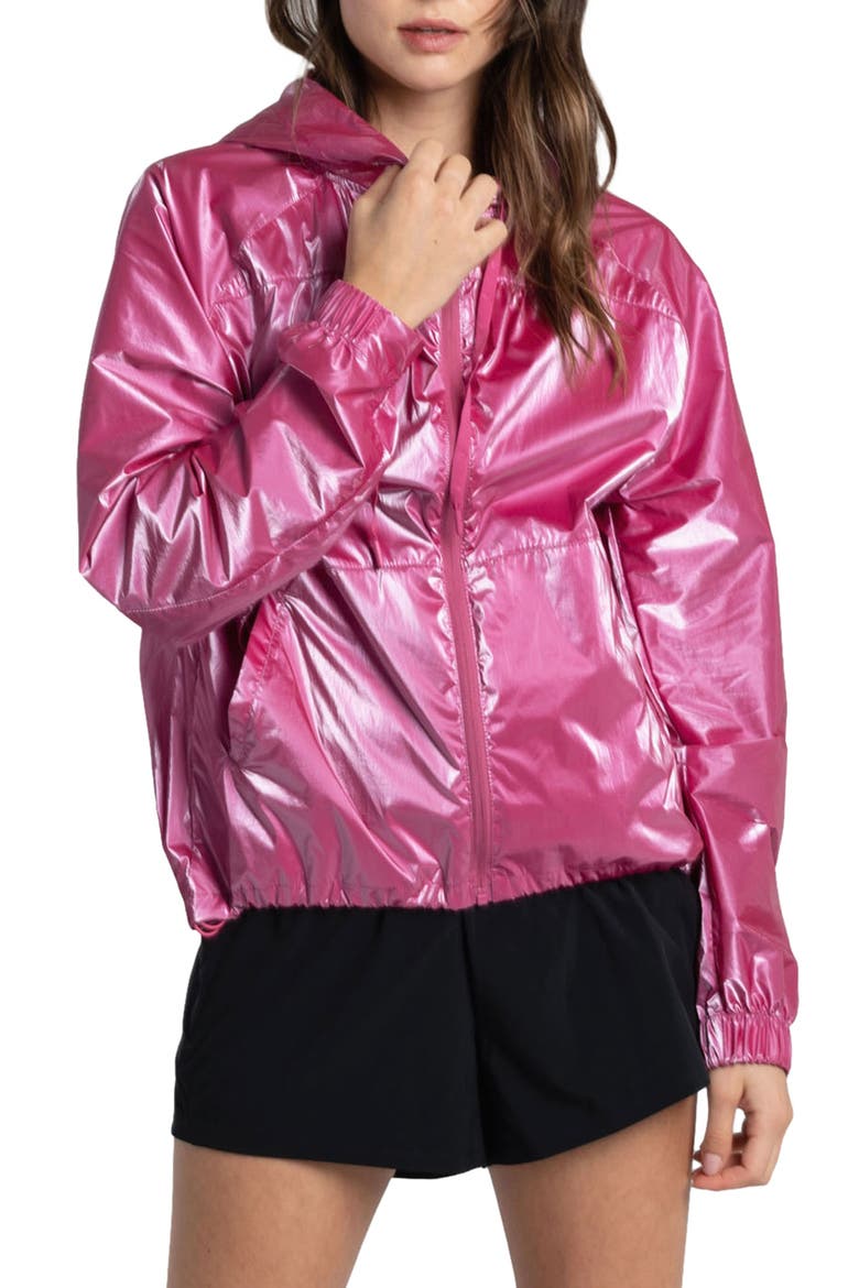 Ultralight Edition Packable Jacket, Main, color, RHUBARB