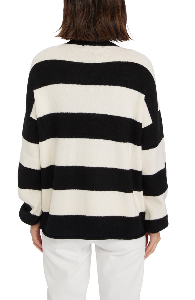 Sanctuary Eye On You Stripe Sweater, Alternate, color,