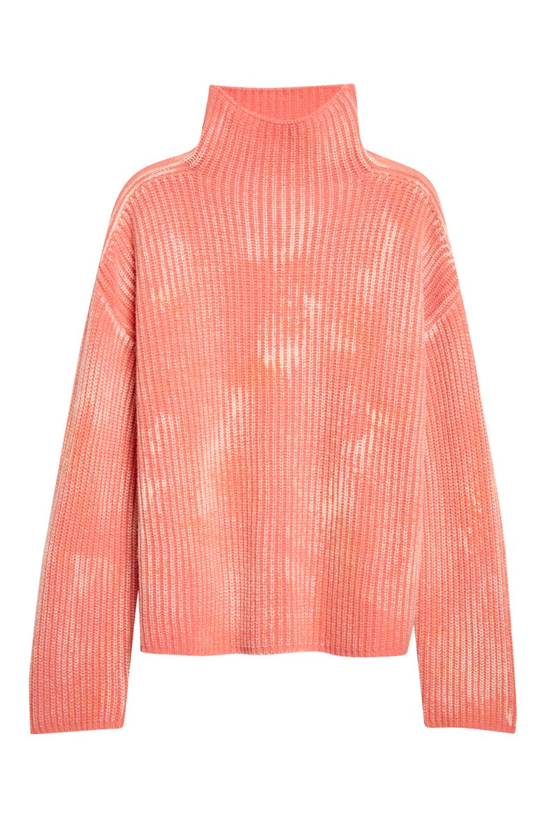 M-Amet Wool Blend Rib Sweater, Main, color, PINK