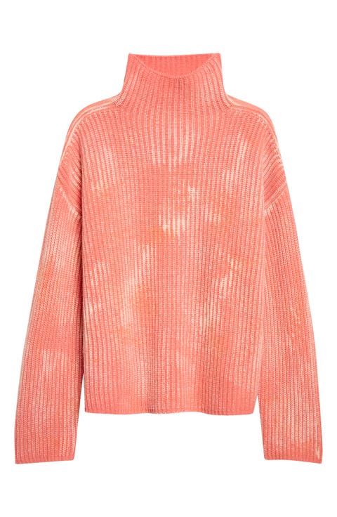 M-Amet Wool Blend Rib Sweater