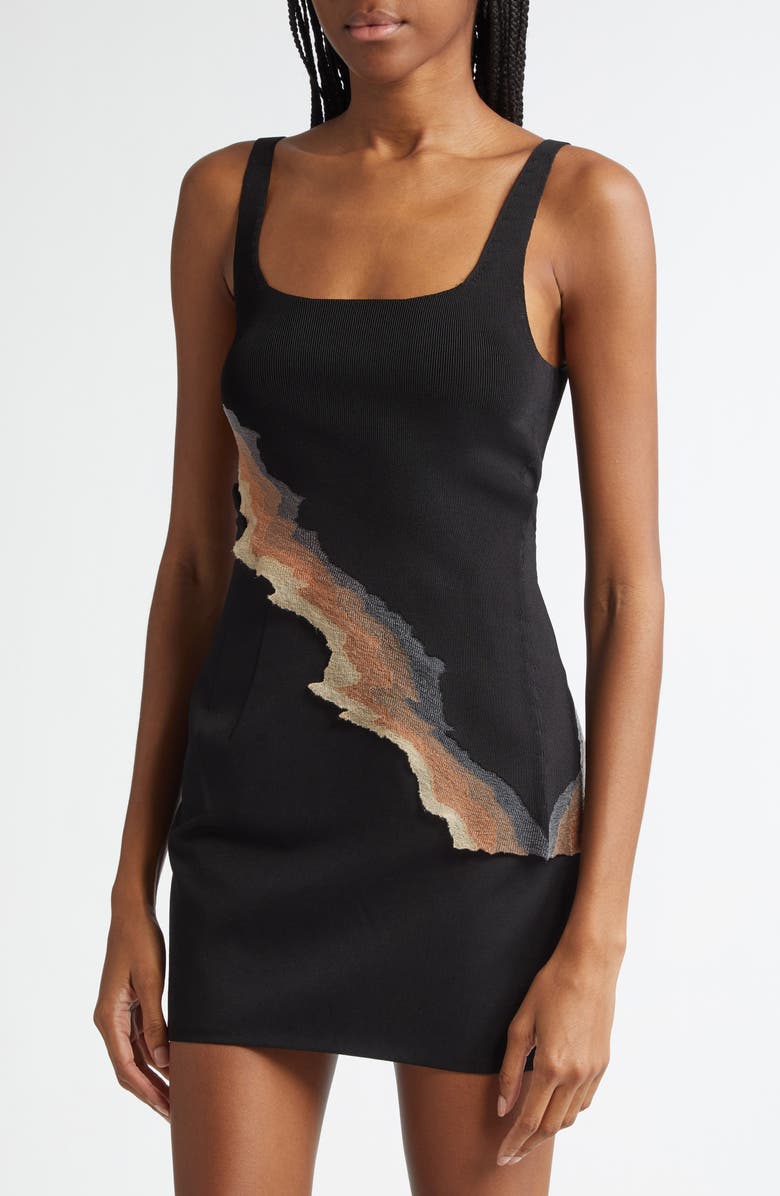 GRACE LING Flame Asymmetric Tank Top, Alternate, color, 