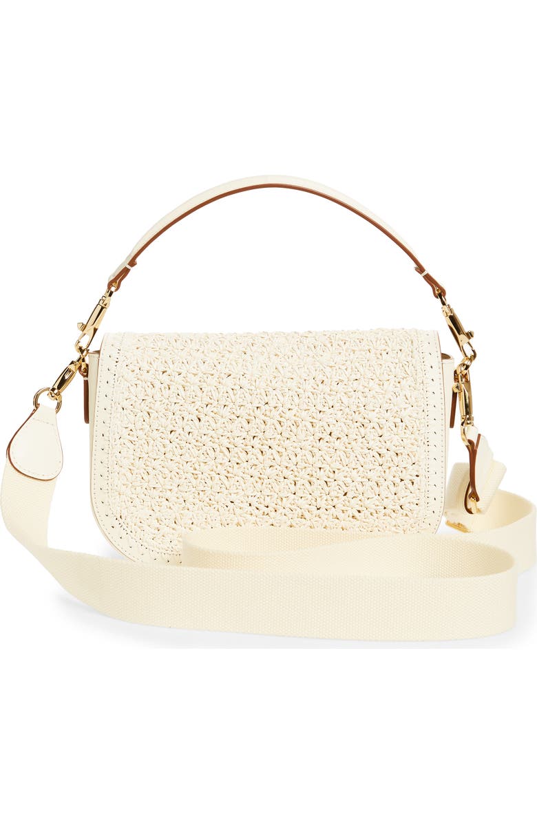 Valentino Garavani VLOGO Alltime Woven Leather Shoulder Bag, Alternate, color,