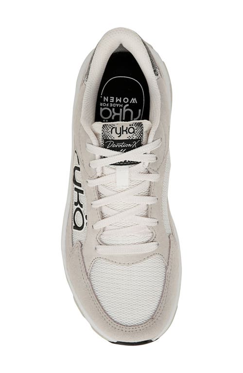 Ryka Women's Devotion X Max Classic Walking Sneakers In Snow Taupe