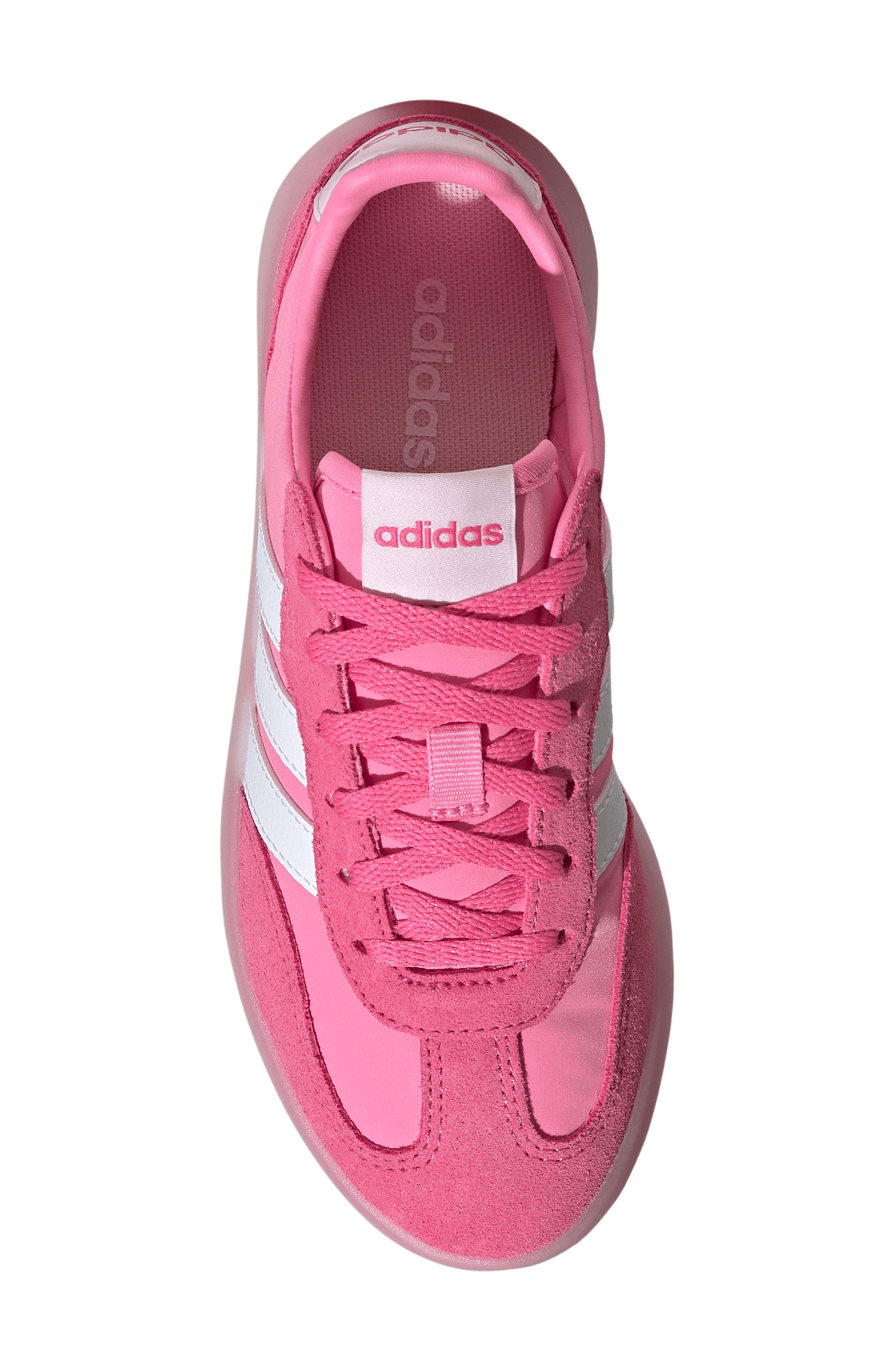 adidas Kids' Barreda Decode Sneaker, Alternate, color, Bliss Pink/ White/ Almost Pink