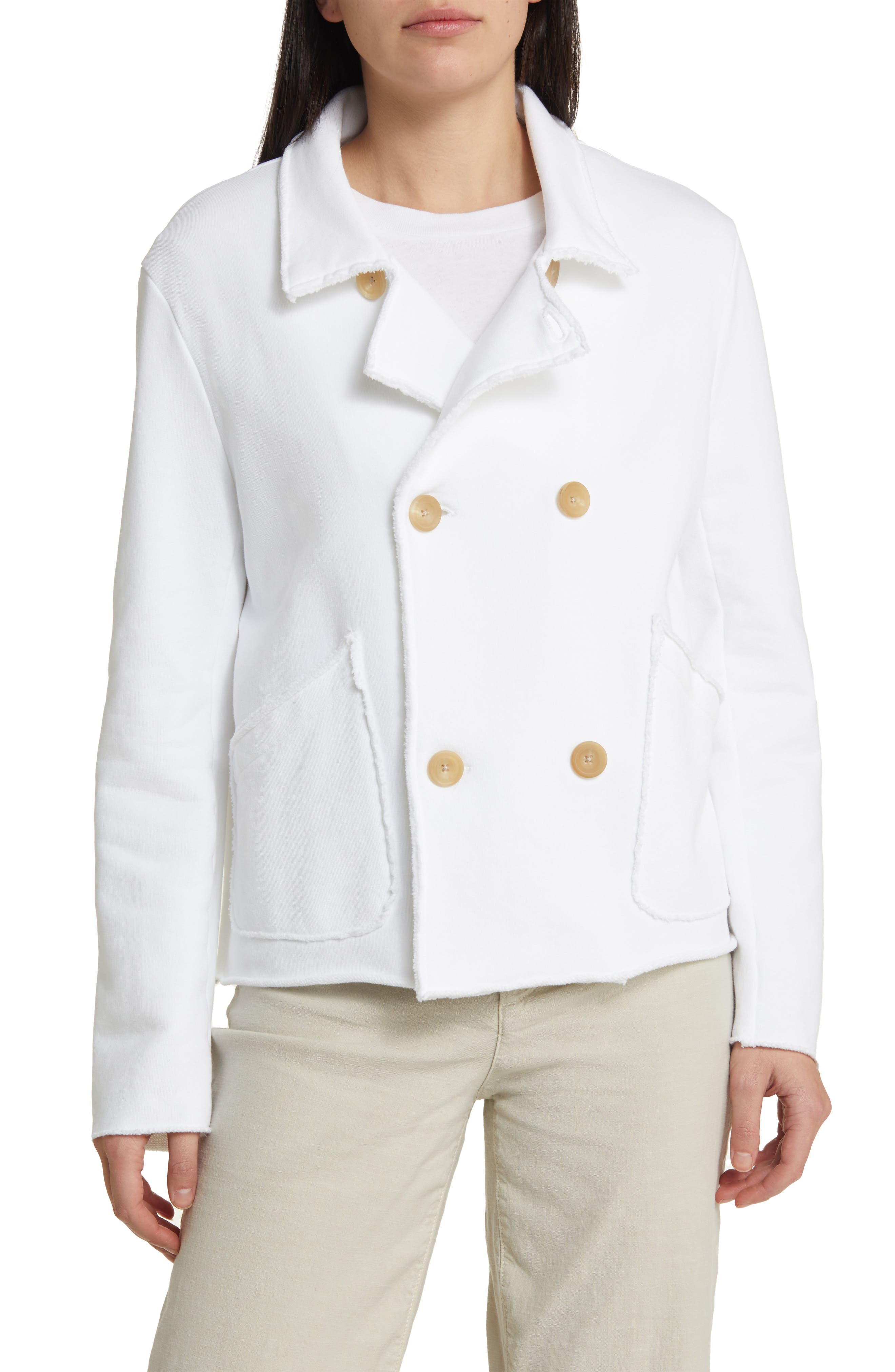 Mini Belfast Crop Knit Peacoat - image 3