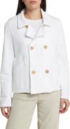 Frank & Eileen Mini Belfast Crop Knit Peacoat
