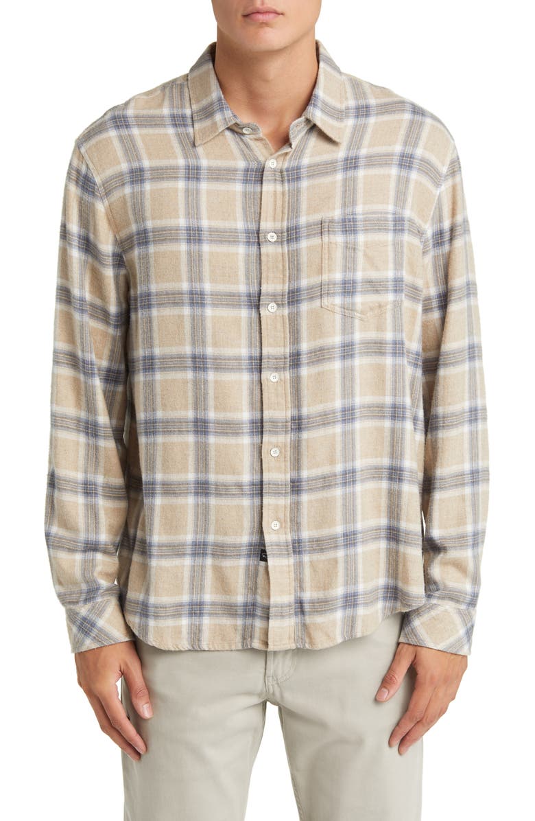Rails Lennox Plaid Flannel Button-Up Shirt, Main, color,