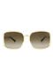 59mm Gradient Rectangular Sunglasses
