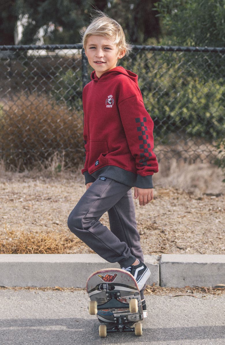 Feather 4 Arrow Kids' Bowie Fleece Joggers, Alternate, color, Washed Black