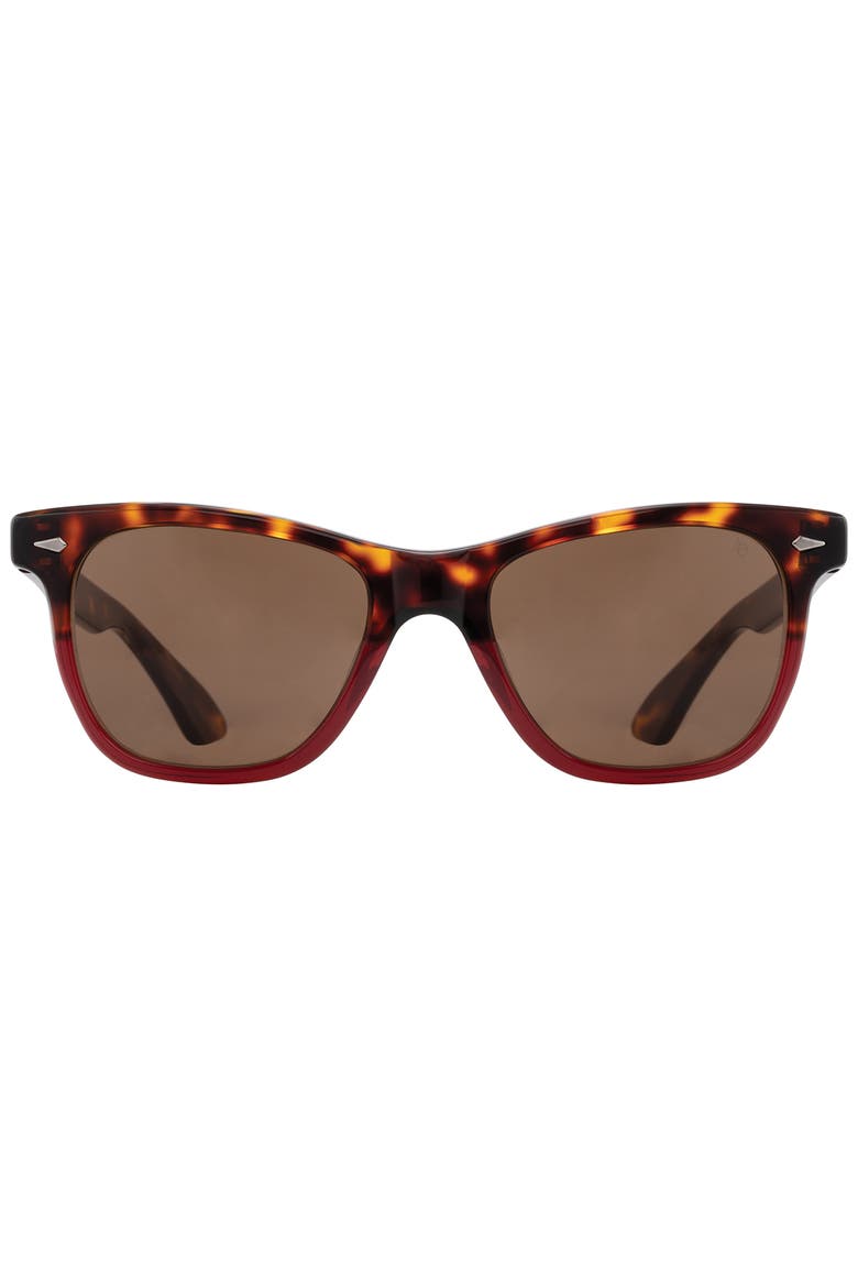 Saratoga 52mm Square Nylon Non Polarized, Alternate, color, Tortoise Berry - BNN