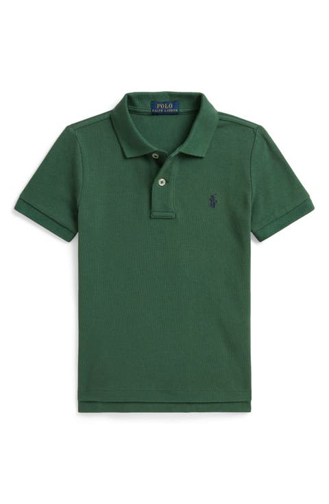 Kids' Cotton Piqué Polo