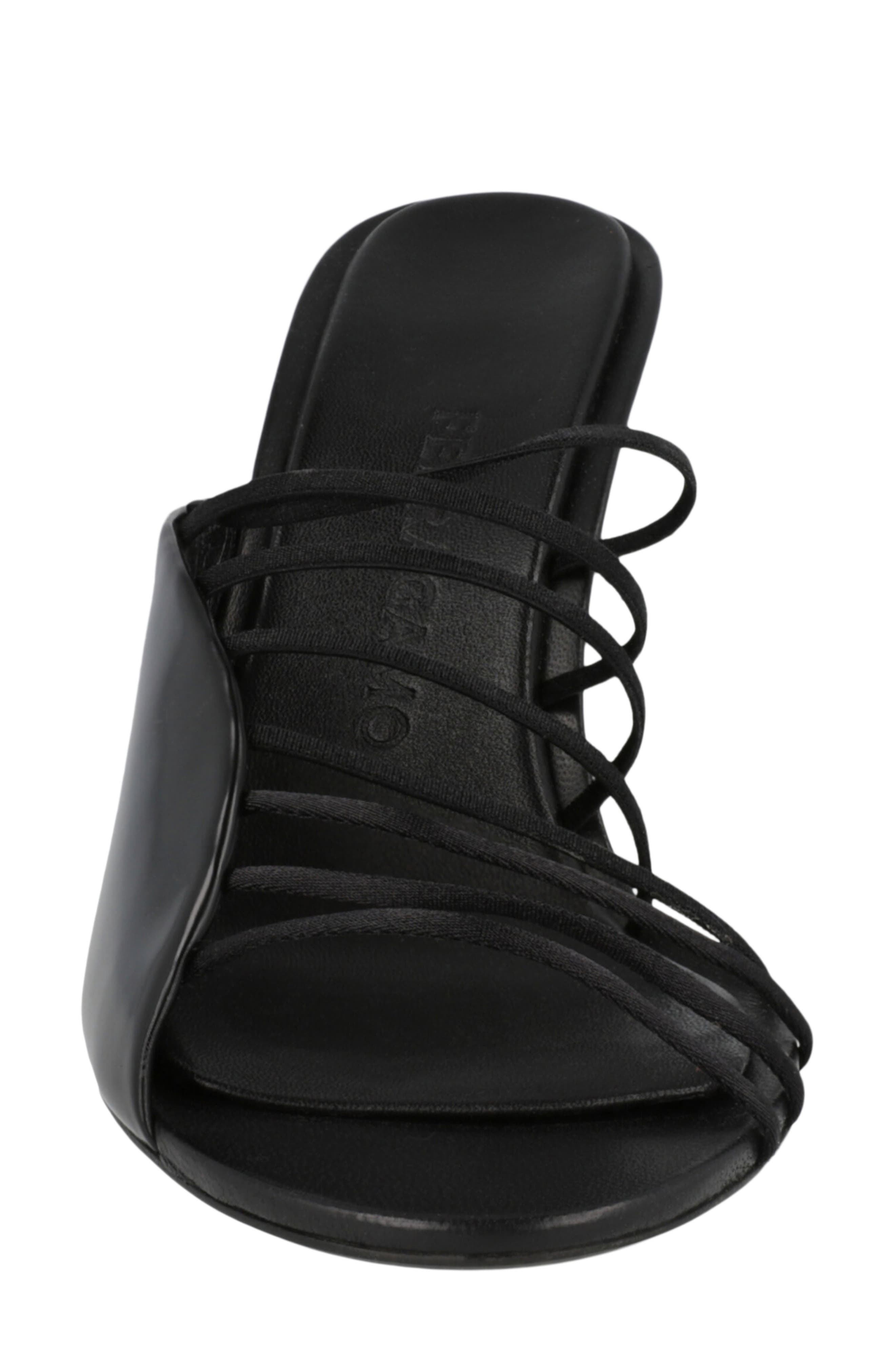 Altaire Strappy Sandal, Alternate, color, BLACK