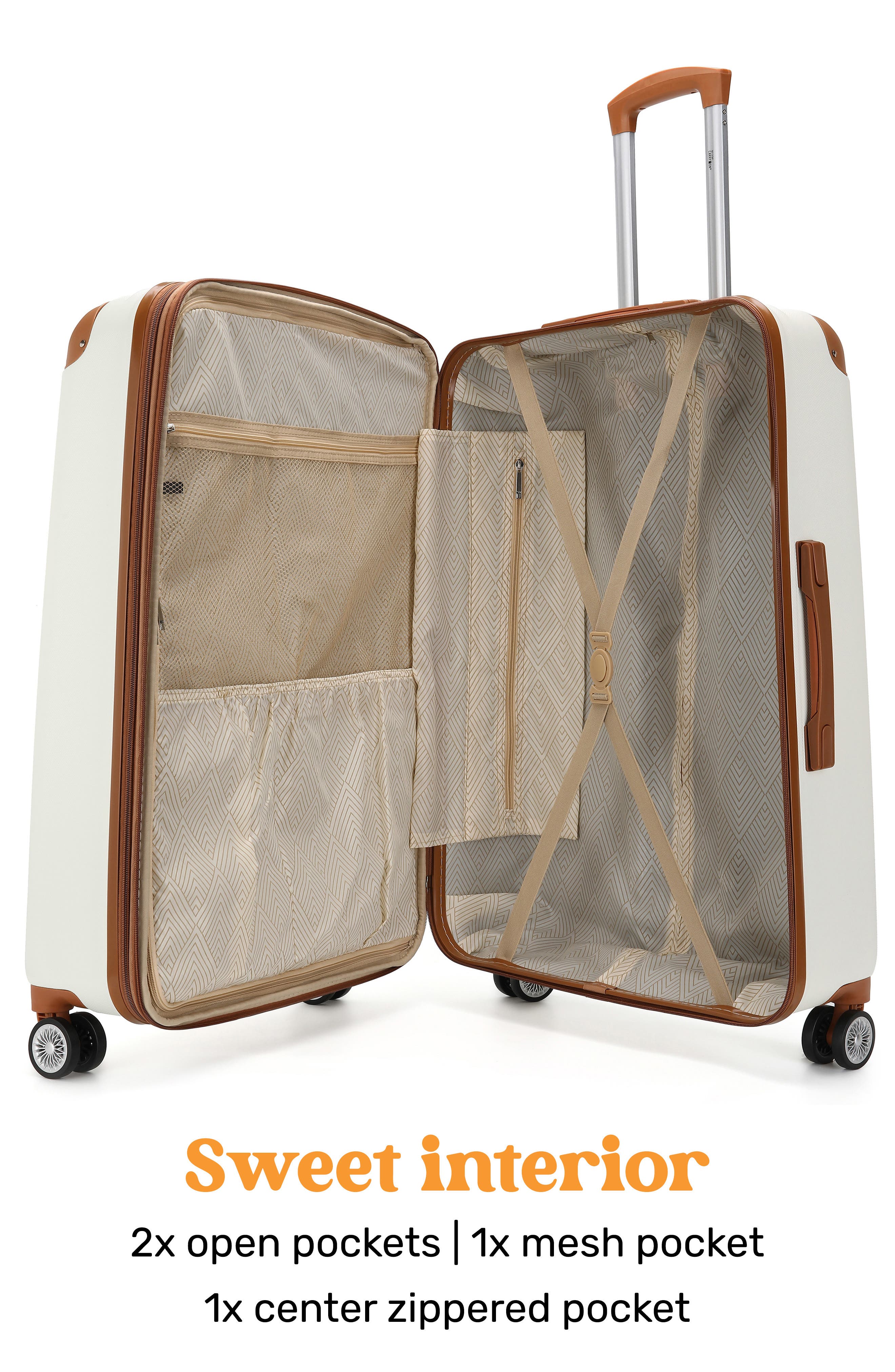 Miami Carry On Collins 3-Piece Hardside Spinner Luggage Set, Alternate, color, 