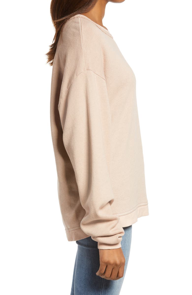 Treasure & Bond Thermal Edge Sweatshirt, Alternate, color,