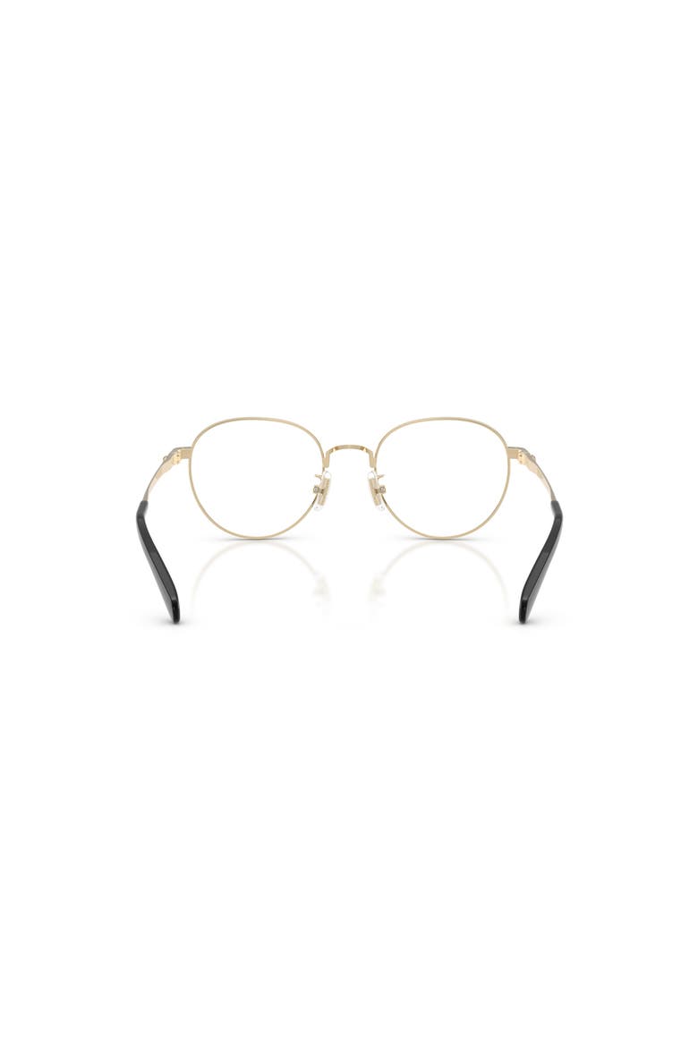 49mm Round optical glasses, Alternate, color, Gold