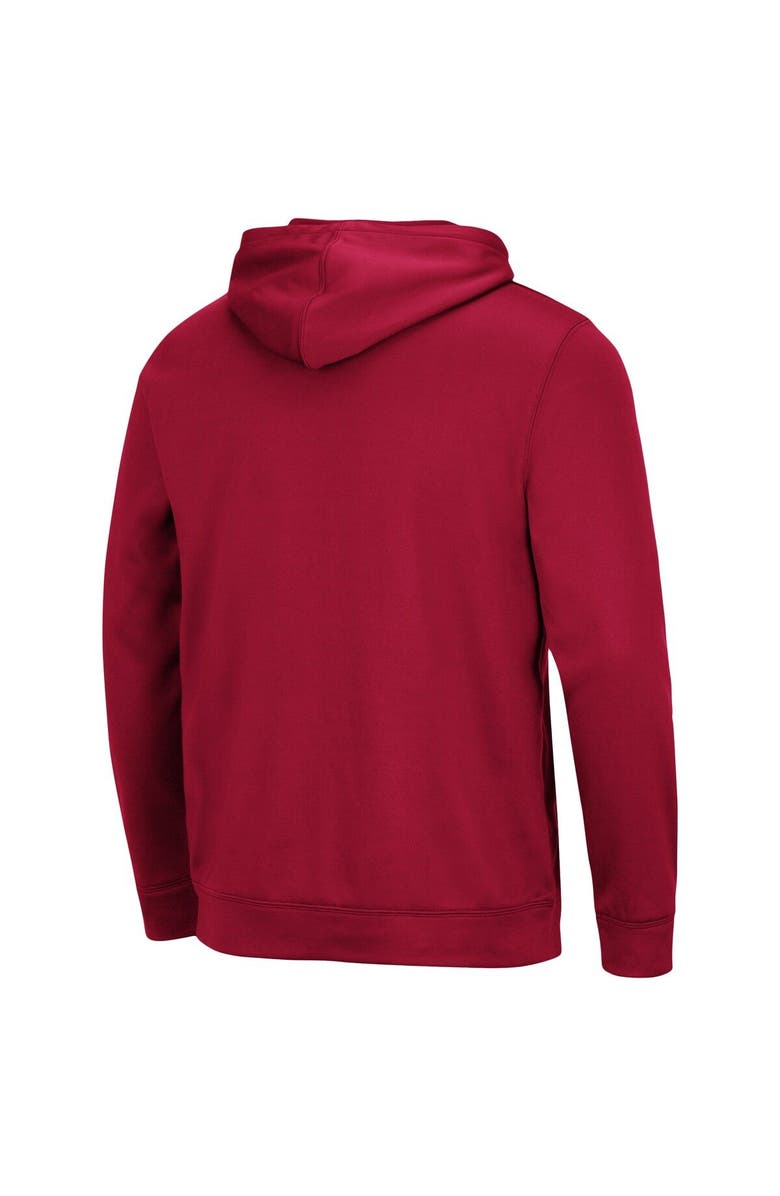 COLOSSEUM Men's Colosseum Crimson Alabama Crimson Tide Lantern Pullover Hoodie, Alternate, color, Crimson