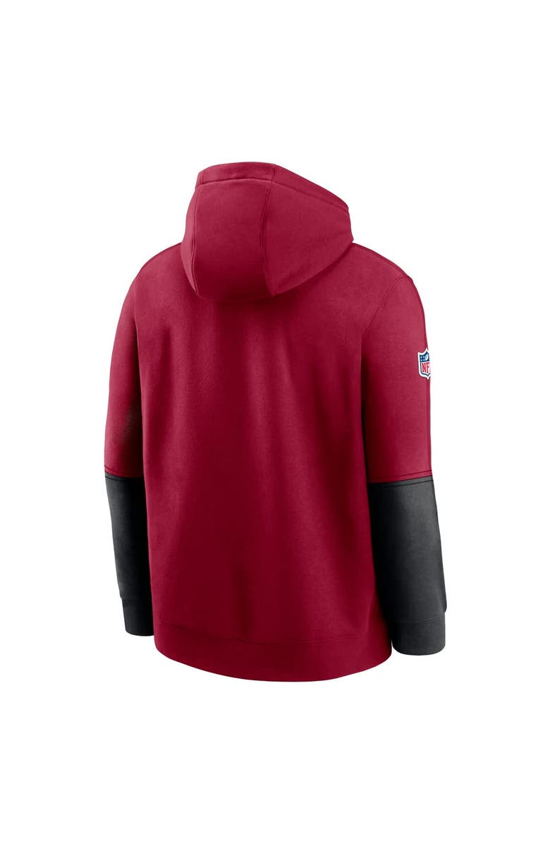 Nike Men's Nike Burgundy Washington Commanders 2024 Sideline Club Pullover Hoodie, Alternate, color,