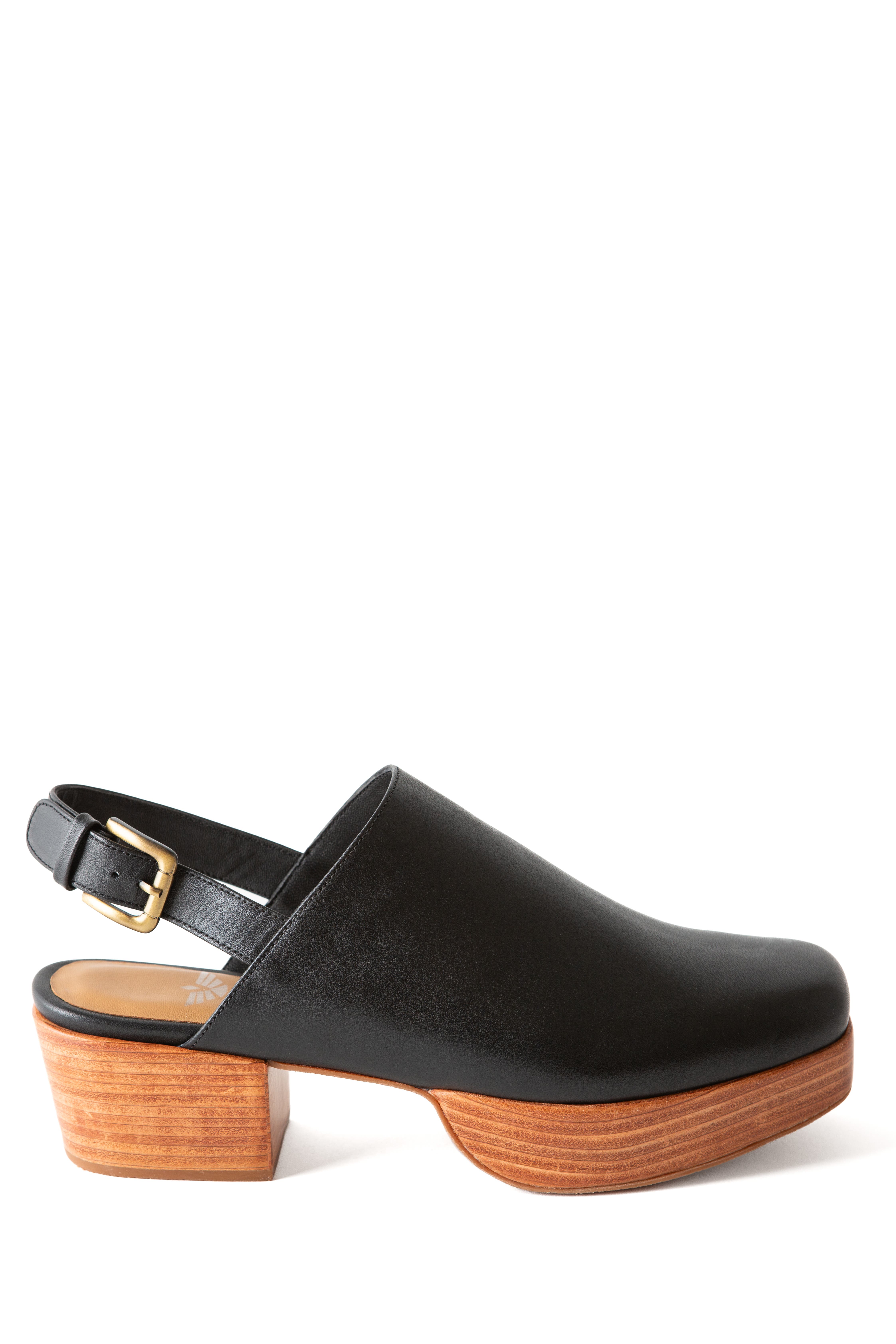 Fortress Betty Slingback Platform Clog, Alternate, color, Black