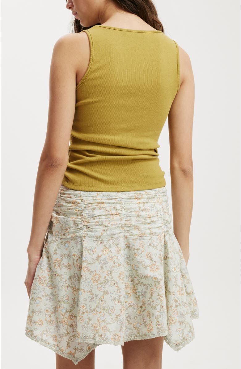 Cotton On Georgie Hanky Hem Mini Skirt, Alternate, color,