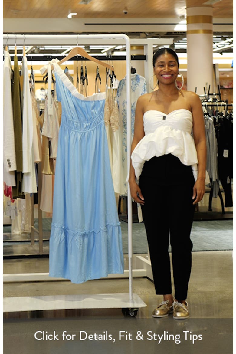 Gilda One-Shoulder Maxi Dress video