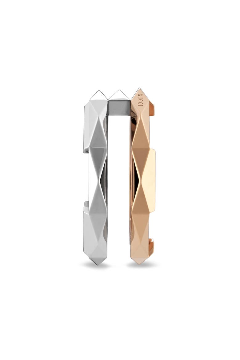 Link to Love Double Ring, Alternate, color, NO COLOR