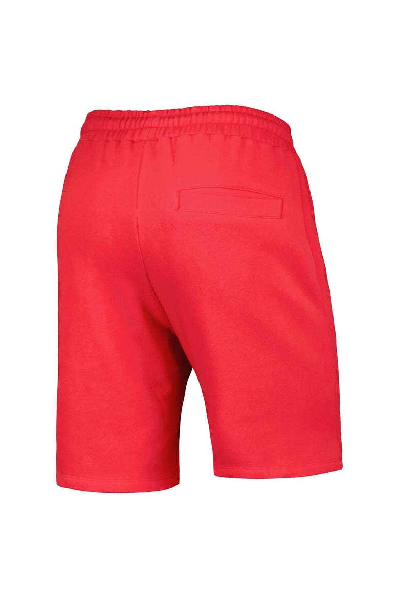 Men's New Era Scarlet San Francisco 49ers Historic Champs Shorts, Alternate, color, Scarlet