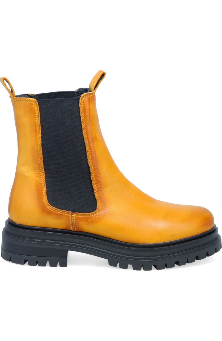 Miz Mooz Lizette Chelsea Boot, Alternate, color, Ochre Antique Burnish