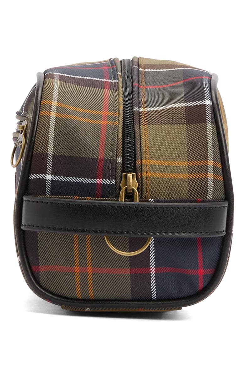 Barbour Tartan Plaid Washbag, Alternate, color, Classic/ Beacon