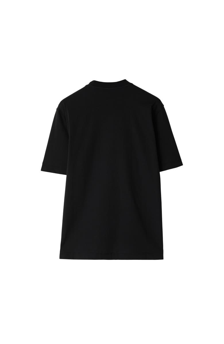 Burberry EKD Cotton T-shirt, Alternate, color, Black