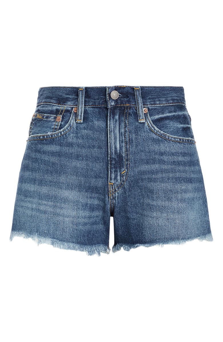 Polo Ralph Lauren Cutoff Denim Shorts, Alternate, color, 