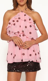 Petal & Pup Helena Halterneck Top