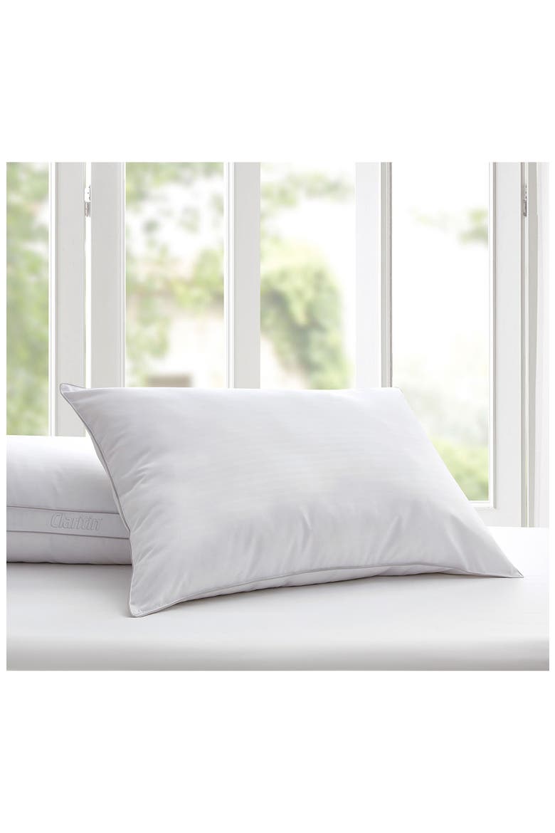 Claritin Ultimate Allergen Barrier Medium Density Pillow, Alternate, color, WHITE