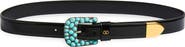 Valentino Garavani VLOGO Signature Leather Belt