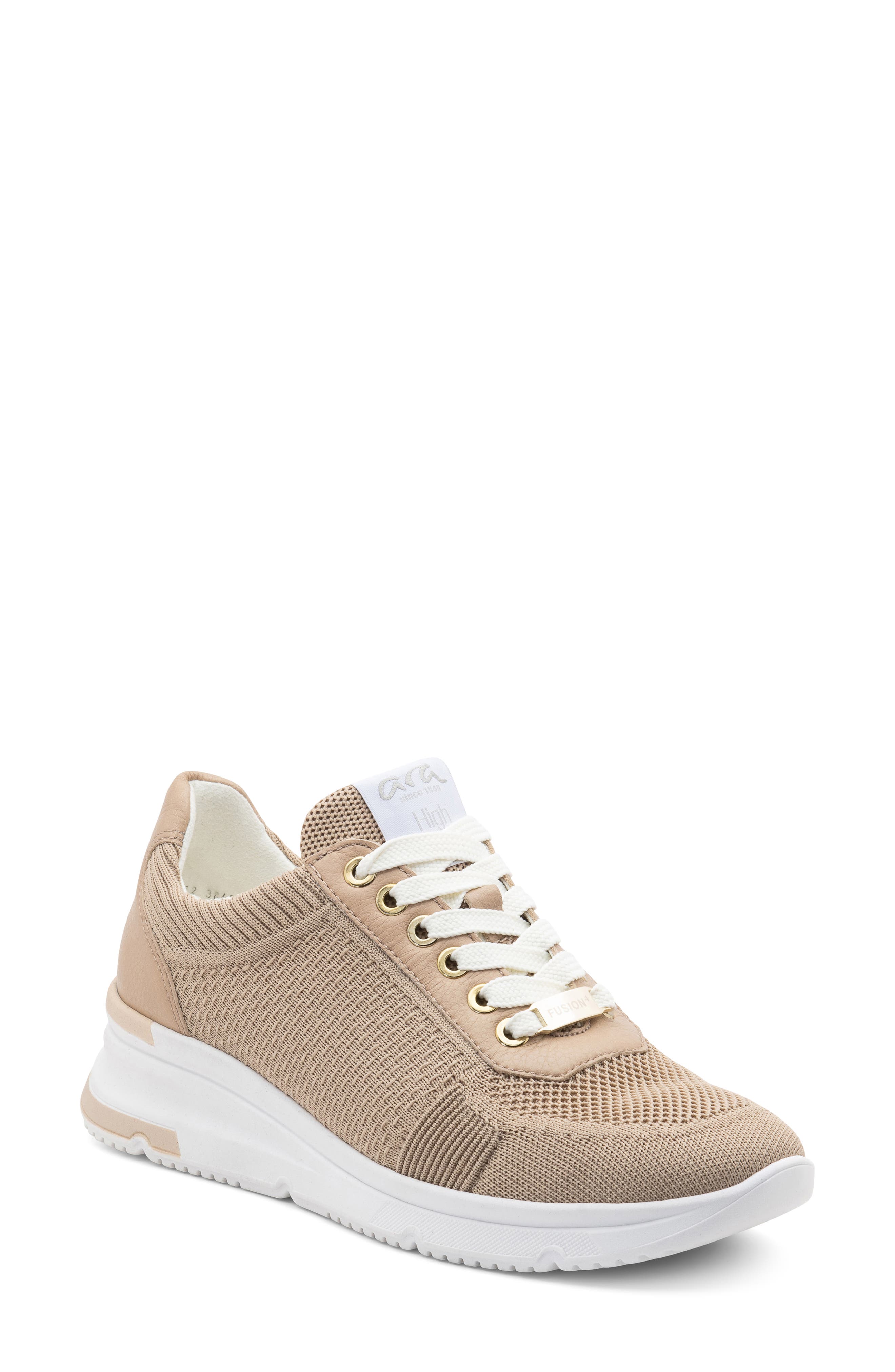ara Nassau II Knit Wedge Sneaker, Main, color, 