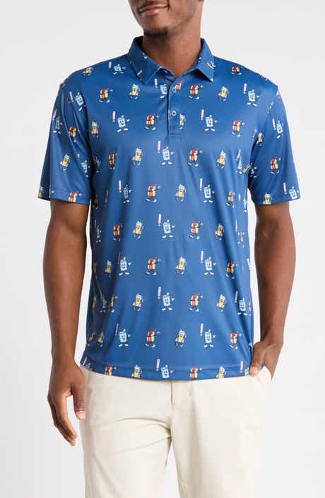 Combs Snack Print Golf Polo